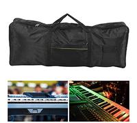 SustVita Borsa leggera per pianoforte elettronico con tessuto interno morbido per il trasporto di strumenti, comoda portabilità per borsa per tastiera a 61 tasti, tessuto