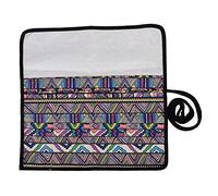 SustVita Canvas Pencil Case Case Pannello Artista Pannello Roll -Up Borsa con 20 buche per le forniture d'arte e lo stoccaggio di articoli di cartoleria