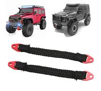 SustVita Cinghie Limite di Viaggio di Sospensione rc, Cinturini per Limiti in Lega di Alluminio in Nylon per e -revo Revo2.0, 2 PCS di limitazione della Sospensione per Axialyeti (90 mm)
