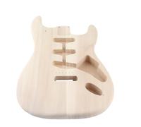 SustVita Corpo della chitarra in legno di noce con fori di pickup preforati per progetti di sostituzione del corpo della chitarra Producendo toni ricchi e risonanti da un corpo