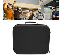 SustVita Custodia da viaggio resistente alle intemperie PS VR2, custodia da trasporto dura con spalla con spalla, spazio per la borsa portatile per accessori e giochi PS VR2