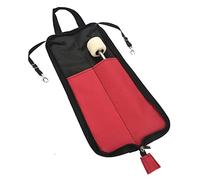 SustVita Custodia per tamburi sospesa, porta di magazzino portatile con chiusura a catena con chiusura a catena (Rosso)