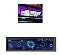 SustVita da 8,8 pollici PC Hardware Data Monitor, 1920x480 LCD Schermata GPU GPU Display per la temperatura GPU per caso di computer Argb, display secondario per il