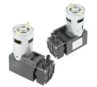 Sustvita DC 12V Pompa a vuoto 42 W Pompa Oilless in miniatura spazzolata -85KPa 40L / min basso rumore per le attrezzature di laboratorio Prestazioni affibili