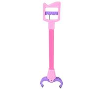 SustVita Giocattolo per bambini con braccio robotico e braccio robotico con artiglio meccanico per raggiungere oggetti, sviluppa capacità motorie con un click uditivo (Rosa)