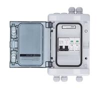 SustVita IP65, Scatola di Giunzione fotovoltaica Resistente alle intemperie con Interruttore Automatico 40 A per soluzioni affibili di energia Solare