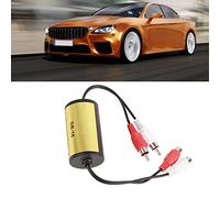 SustVita Isolatore di rumore del circuito di terra per sistemi audio per auto, un filtro amplificatore audio 15 A e un pulitore di segnale stereo per eliminare il ronzio