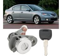 SustVita Kit cilindro serratura porta con struttura in lega di zinco per porta anteriore sinistra compatibile con 3 2004-2009 Il gruppo di sostituzione diretta include la chiave