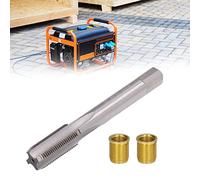 SustVita Kit di riparazione della filettatura delle candele include un rubinetto M14x1,25 e inserti in acciaio M12x1,25, un kit completo di strumenti per la rifilettatura