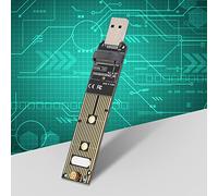 SustVita M.2 NVME SSD to USB Adapter, High Performance USB 3.1 Adapter for M.2 NGFF SSDs and External Storage Solutions