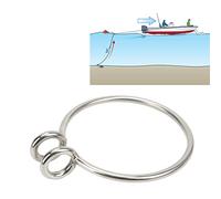 SustVita Marine Anchor Retrieval Recupero della Barca del Recupero dell'ancoraggio dell'ancoraggio in Acciaio inossibile per Pesca in acque Profonde e Yachting