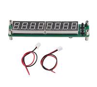 SustVita Modulo tester cimometro, display frequenza H digitale RF, contatore frequenzimetro sorgente RF digitale Tester di tensione PLJ 8LED (Carattere retroilluminato blu)