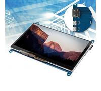 SustVita Monitor touchscreen portatile da 7 pollici, LCD Ultra HD 1024x600, HDMI per, compatibile con Win7 / Win8 / Win10