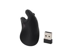 SustVita Mouse ergonomico verticale connessione a 2,4 GHz, 4 DPI regolabili fino a 3200, 6 tasti e click silenziosi, un mouse ottico ergonomico per PC/laptop