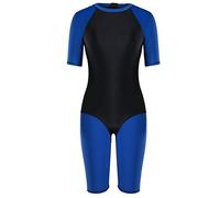 SustVita Muta da sub elastica monopezzo con eccellente mantenimento della forma per sport acquatici/nuoto, una muta a maniche corte con protezione contro l'abrasione della (XXL)