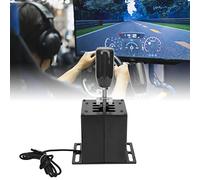 SustVita PC Sim Racing Gear Shifter per G29 G27 G25 G920, 7+R USB Sequential H Gear Shifter per il volante T300RS GT, ideale per i giochi di corse