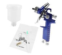 SustVita Pistola per ritocco vernice per auto con ugello da 1,0 mm per i dettagli, uno spruzzatore di vernice con alimentazione a gravità con tazza da 125 ml e controlli (H-2000A 1,0 mm)