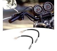 SustVita Plug dell'adattatore di cablaggio a svolta che funziona come un convertitore per la spina gira di motociclette, un adattatore di cablaggio a rotazione 7,5 poll