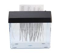 Sustvita Portable Mini Paper Shredder, Shredder USB ad alta efficienza con cestino, macchina tagliata universale per la scuola per ufficio per le fatture di carta