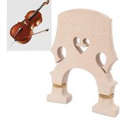 SustVita Solido ponte per contrabbasso con viti regolabili in altezza per una parte di ricambio per contrabbasso, migliora la stabilità delle corde e l'intonazione, design in (1/4)