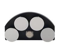 SustVita Strumento per immersione dell'olio Watch con 4 vaschette con coperchio individuali per l'applicazione del lubrificante, un porta-coppa per olio da orologiaio in metallo