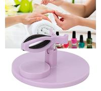 Sustvita Supporto per smalto per unghie reclinabile, supporto per bottiglia per smalti per unghie strumenti per la pittura per unghie ausiliari per le scuole per unghie per saloni (Pink Purple)