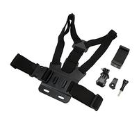 SustVita Supporto pettorale per cellulare riprese in soggettiva, imbracatura pettorale per cellulare con clip universale per sport all'aria aperta come ciclismo e sci, un kit
