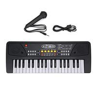 SustVita Tastiera di pianoforte elettronico a 37 tasti con 8 ritmi e suoni di strumenti per l'apprendimento musicale dei bambini, un pianoforte elettronico per bambini che