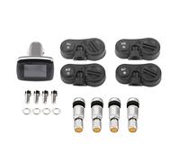 SustVita TPMS per auto con alimentazione accendisigari, visualizza pressione e temperatura in tempo reale, intervallo 0-72,5 PSI per la maggior parte delle auto, SUV e minibus a