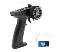SustVita Trasmettitore di Auto RC RC, 4 canali da Telecomando Radio a 2,4 GHz per Veicoli di Controllo Telecomando 91803GVT