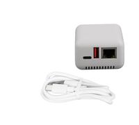 SustVita USB 2.0 Print Server, Server azionario di Stampa LAN, Supporta la Stampa di Immagini, connettività ad Alta velocità, Compatibile con e Mac