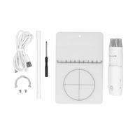 SustVita WiFi Digital Microscope with 1080P HD Video, 50X-1000X Magnification 2MP Camera, Rechargeable Battery, for Android/iOS/PC for Skin Observation (Bianca)