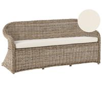 SUSUA 3 posti Divano da giardino Naturale Rattan