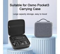 SUSUchens Borsa protettiva con doppia cerniera liscia e maniglia, vestibilità precisa, resistente agli urti, per DJI OSMO POCKET3Grey