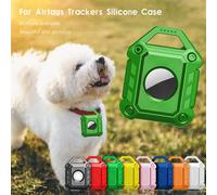 SUSUchens Cover per tracker Apple AirTags - Bianca, antigraffio, impermeabile, in TPU, anti-smarrimento, compatibile con AirTags