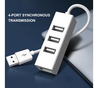 SUSUchens Docking Station 4 in 1 Caricabatterie ad alta velocità Adattatore convertitore hub USB 2.0 multifunzione per laptop