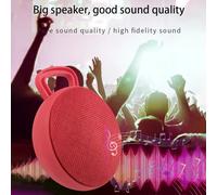 SUSUchens Q10Wireless Speaker Portable Mini Design Canvas Multifunctional Stylish Bluetooth-compatible5.2Loudspeaker for Outdoor Black