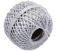 Susy Card Onnet 11103975 - Cordino natalizio da 20 m, 1 pezzo, colore: argento