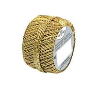 Susy Card Onnet 11103991 - Filo natalizio con gomitolo di onnet, 1 pezzo, 20 m, colore: oro