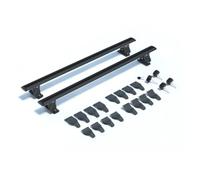 Susy Shop Barre Per Auto Da Tetto, Portapacchi Universali Per Auto Omologate Ed Adatte Per Auto Con Tettuccio Liscio Senza Rail, Largo 130/140 Cm (LS5502 (130 CM))