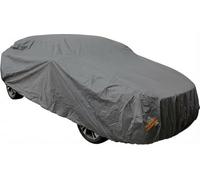 Susy Shop Telo Copriauto Impermeabile Universale Per Auto Varie Misure In tessuto Peva 100g Felpato, Colore Grigio Resistente Alle Intemperie (S - PEVA 100g Per auto da 370 a 406 cm)