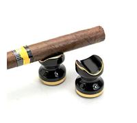 Suszian Posacenere per sigari Tascabile, portasigari in Ceramica Portatile 2 Pezzi Supporto per posacenere da Viaggio