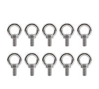 Sutemribor M4 filettatura macchinari spalla sollevamento anello Eye bullone bullone, 304 viti in acciaio INOX con filettatura maschio (pezzi)