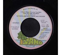 SUTHERLAND BROTHERS & QUIVER - you got me anyway / rock and roll show