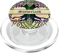 Sutherland Clan Tartan Albero della Vita Cognome scozzese PopSockets PopGrip per MagSafe