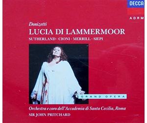 Sutherland - Gaetano Donizetti: Lucia di Lammermoor (Opern-Gesamtaufnahme)