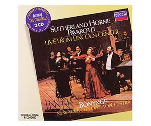 Sutherland/Horne/Pavarotti/Bonynge - Live From Lincoln Centre (2 CD)