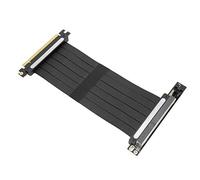 Sutinna Cavo PCI - E 16X, con prolunga LED PCI Express Riser Extender Parti del Computer, Cappello Antipolvere e Copertura Protettiva per Le Dita