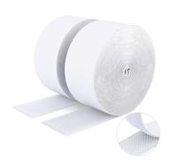 SUTOUG Nastro Autoadesivo Extra Forte - 50 mm× 5 m a Strappo e Gancio per Interni ed Esterni - Biadesivo Bianco