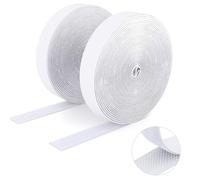 SUTOUG Nastro Autoadesivo Extra Forte Biadesivo A Strappo E Gancio Per Interni Ed Esterni - 20 mm x 5 m - Bianco